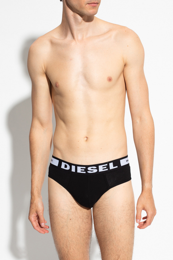 Diesel Branded briefs three-pack