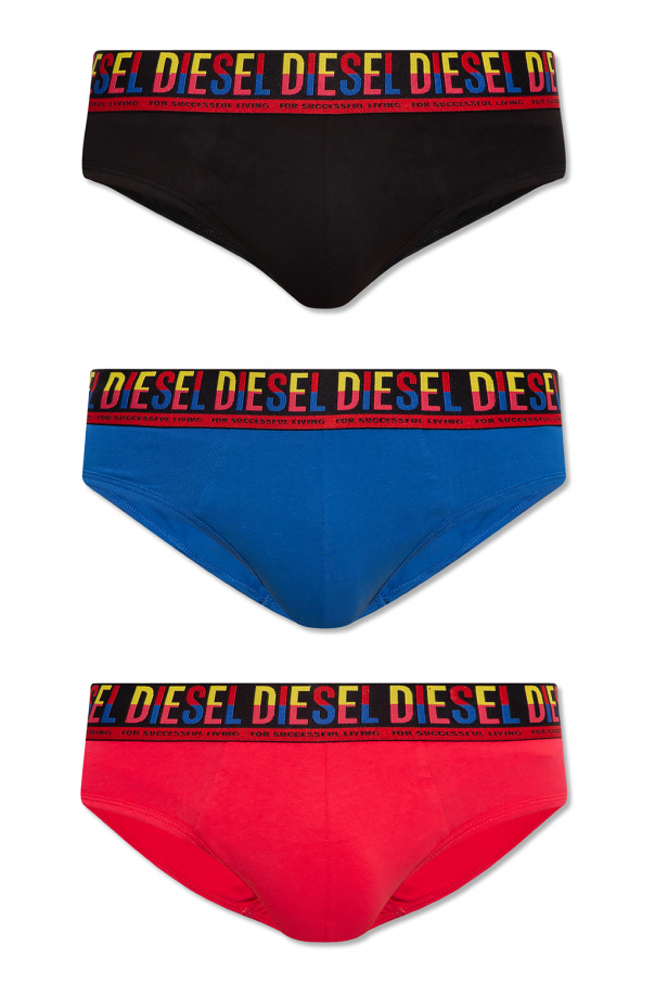 Diesel ‘Umbr- Andrethreepack’ thong