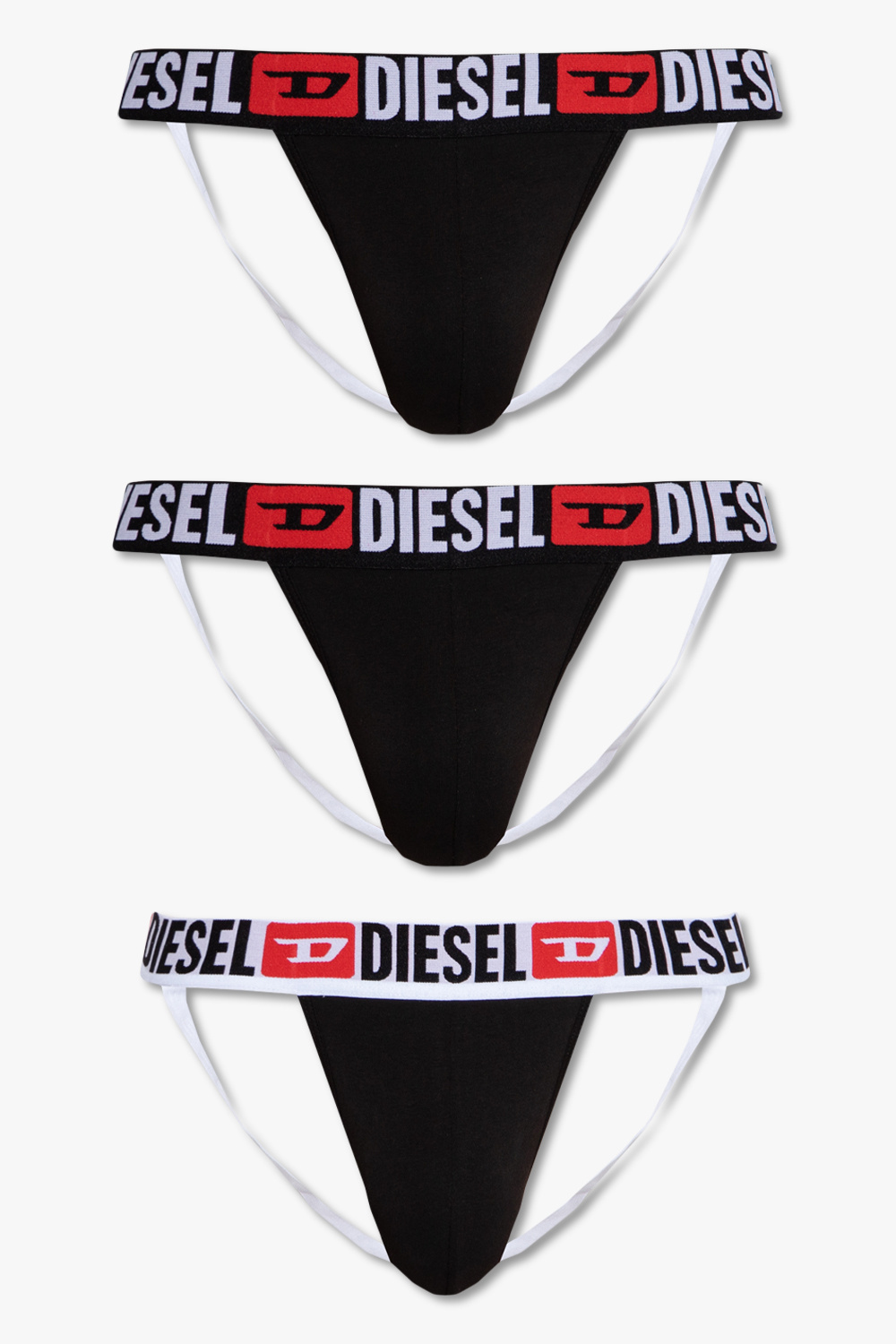 Diesel ‘UMBR-JOCKYTHREEPACK’ jockstrap 3-pack