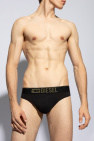 Diesel BLACK Two-pack of thongs `UMBR-STRINGTWOPACK`
