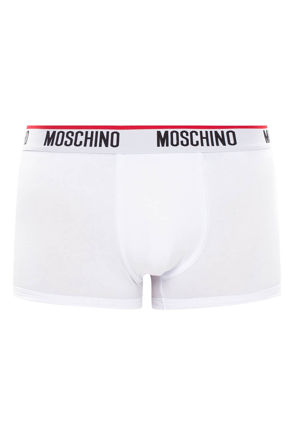 White Cotton shorts with logo Moschino - Vitkac France