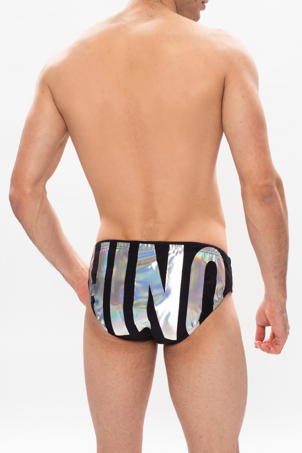 Moschino Swim briefs with logo