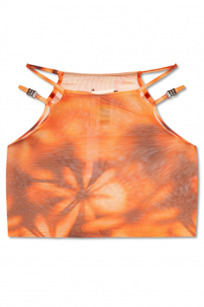 T-shirt adidas Tiro 19 lilás laranja