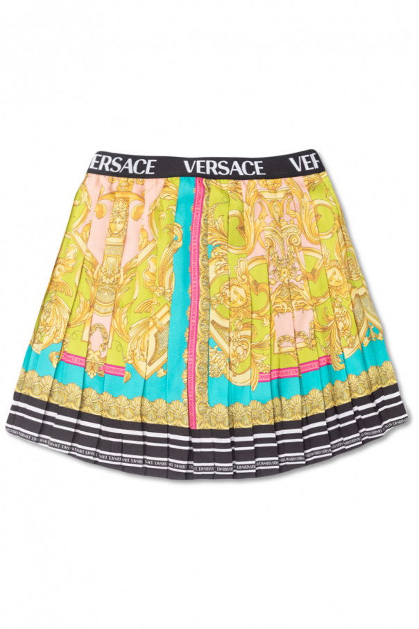 Versace Kids Pleated skirt