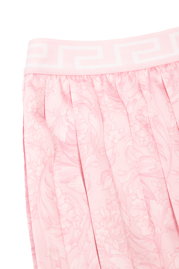 Versace Kids Pleated skirt