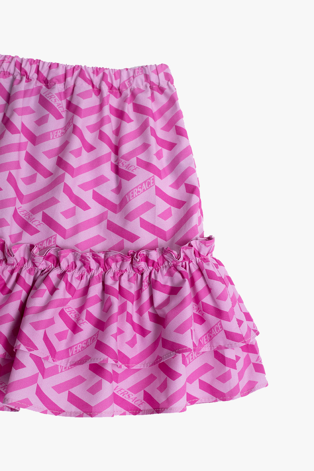 Versace Kids Skirt with ‘La Greca’ pattern