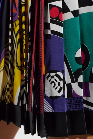 Versace Silk skirt with "Teatro" print