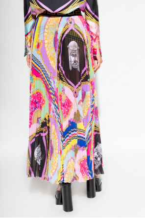 Versace Pleated beach skirt
