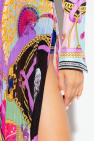 Versace Pleated beach skirt