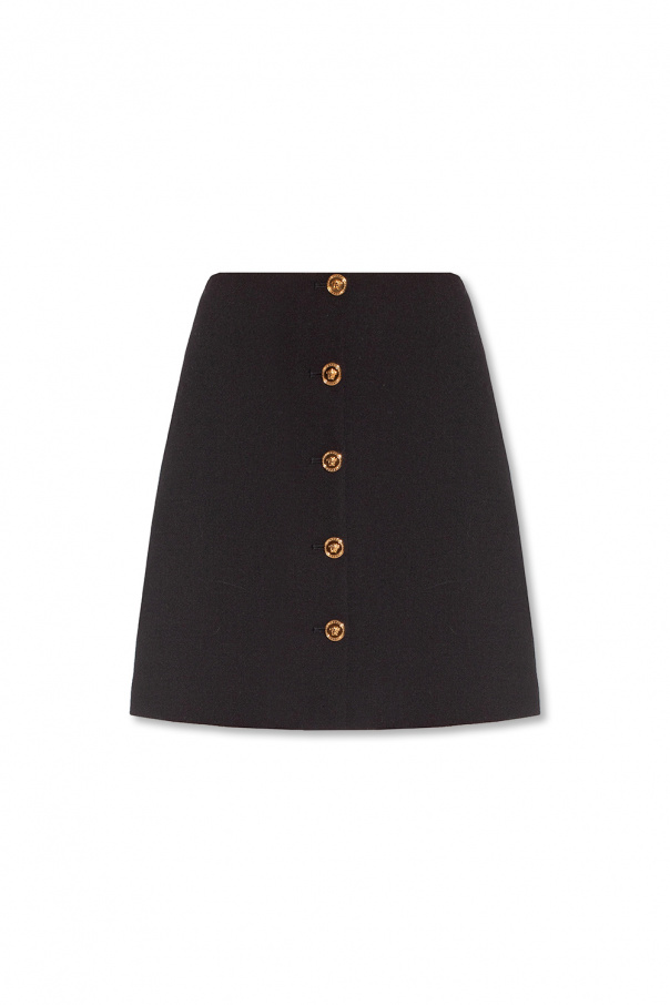 Versace Short wool skirt