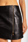 Versace Leather skirt