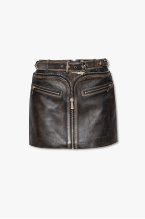Leather skirt od Versace