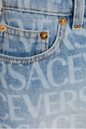 Versace Fleece Longline Jacket