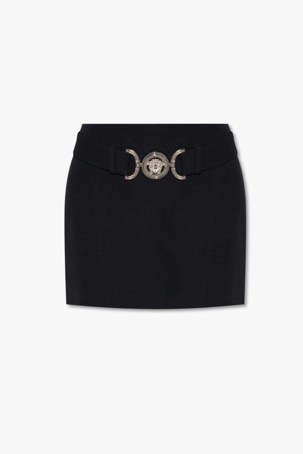 Versace Belted skirt