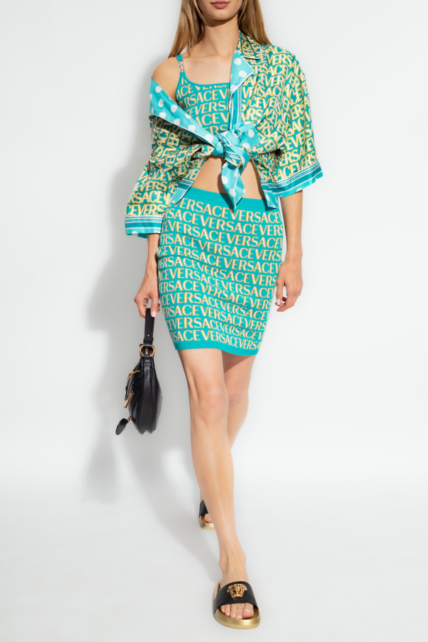 Versace Skirt from ‘La Vacanza’ collection