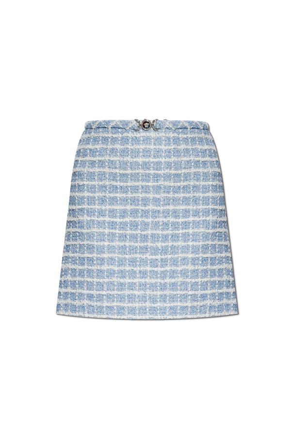 Tweed skirt with lurex thread od Versace