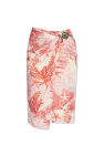 Versace PINK Skirt with 'Barocco Sea' print