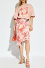 Versace PINK Skirt with 'Barocco Sea' print