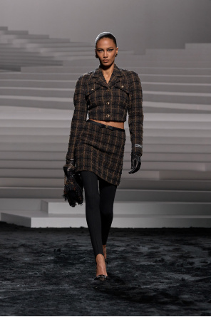 Versace Skirt with check pattern