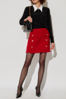 Versace RED Tweed skirt
