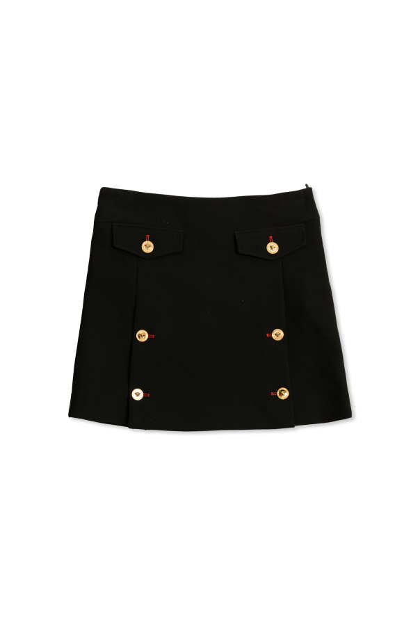 Versace Kids Pleated skirt