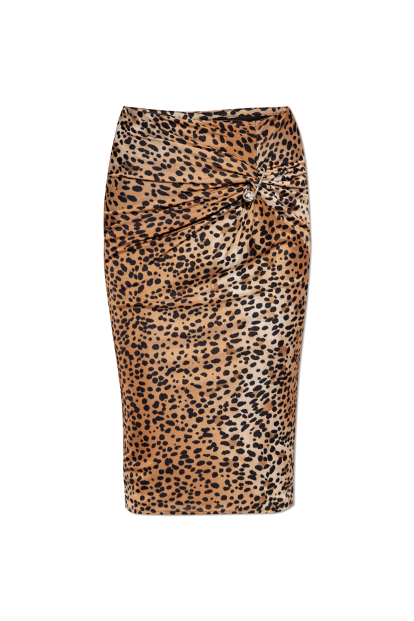 Versace Skirt with animal print