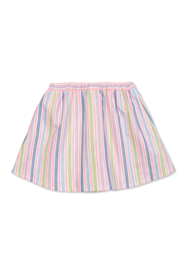 Versace Kids Spódnica ze wzorem w pasy
