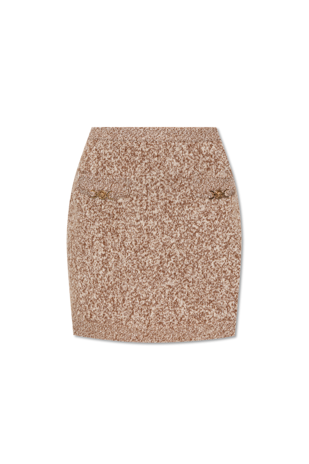 Skirt with wool trim od Versace