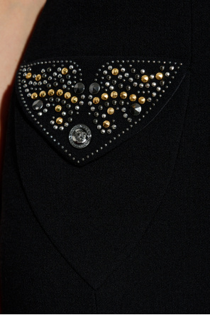 Versace Minifalda con apliques