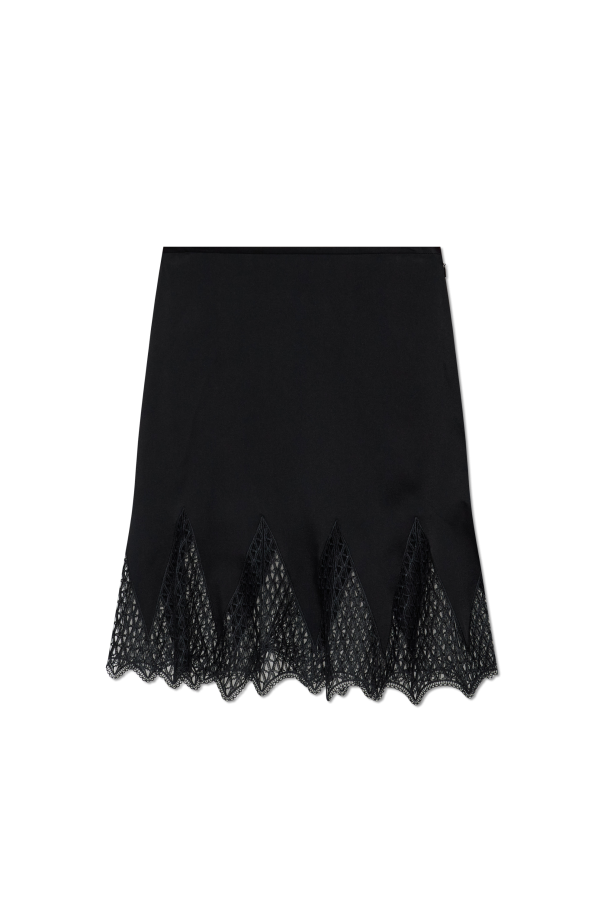 Skirt with lace inserts od Versace