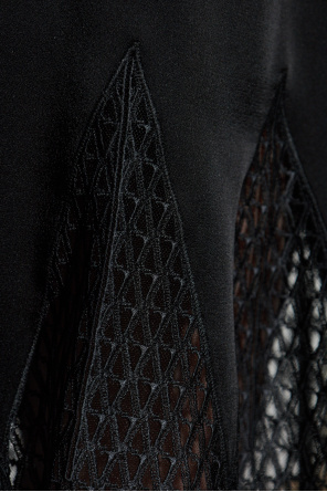 Versace Falda con inserciones de encaje