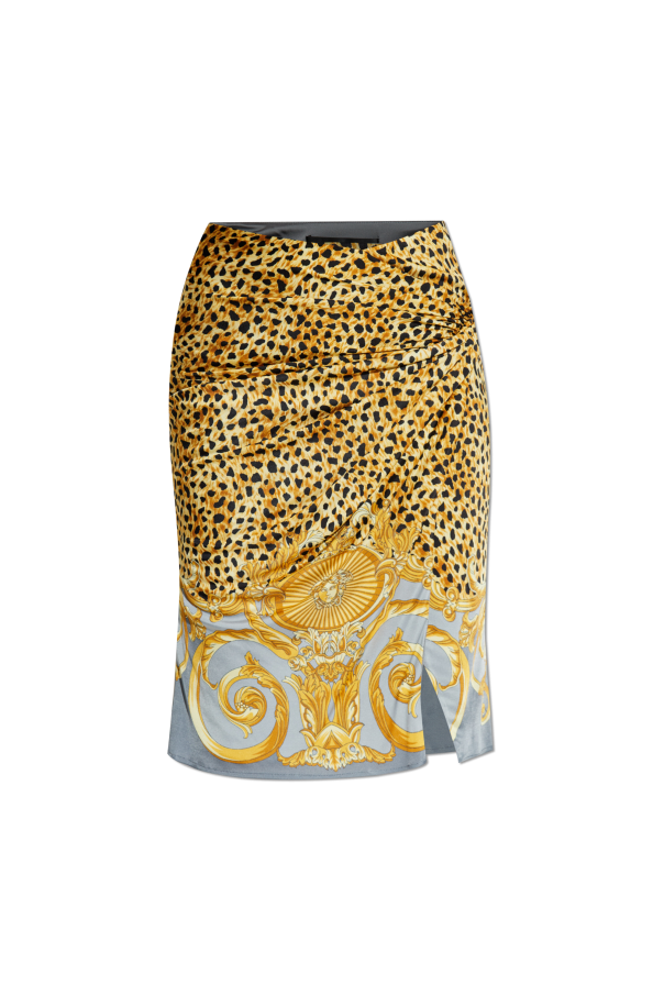 Animal print skirt od Versace