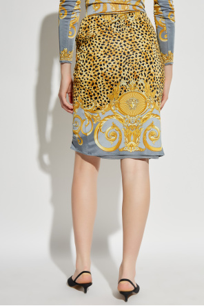 Versace Rock mit Animal-Print