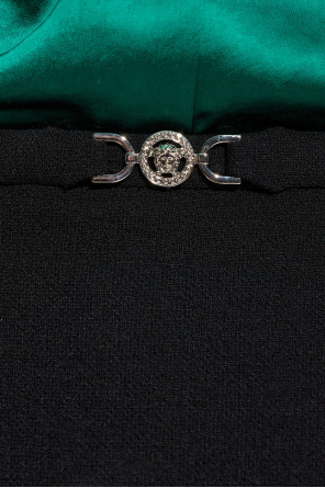 Versace Short skirt with appliqué