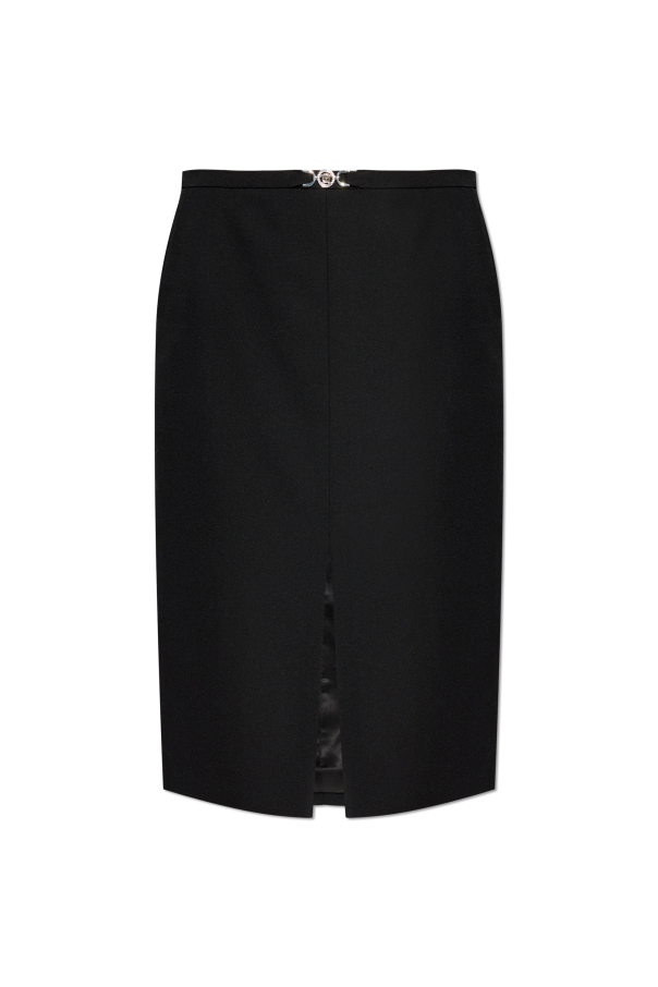 Versace Falda con abertura simple