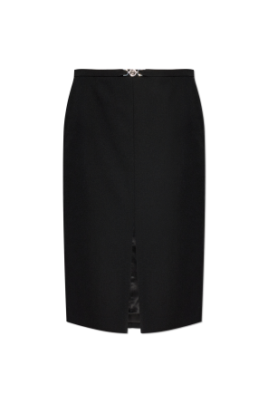 Falda con abertura simple