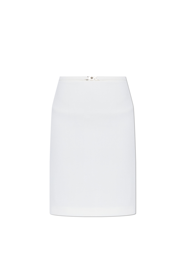 Skirt with single slit od Versace