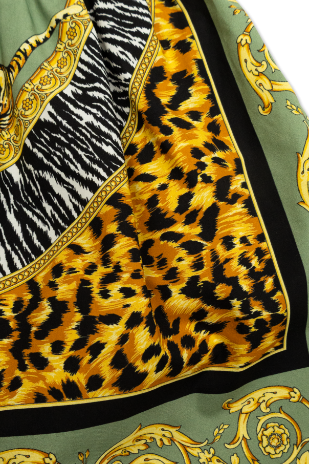 Versace Kids Printed skirt