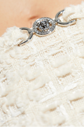 Versace Falda de tweed con hilo de lúrex