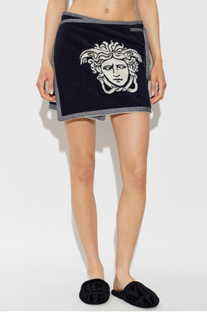 Versace Home Beach skirt made of terry cotton