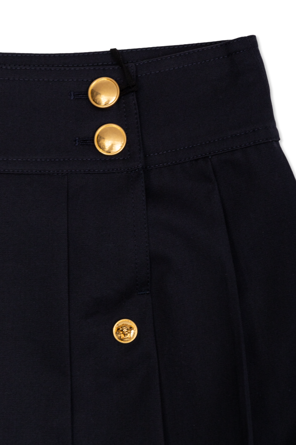 Versace Kids Pleated skirt