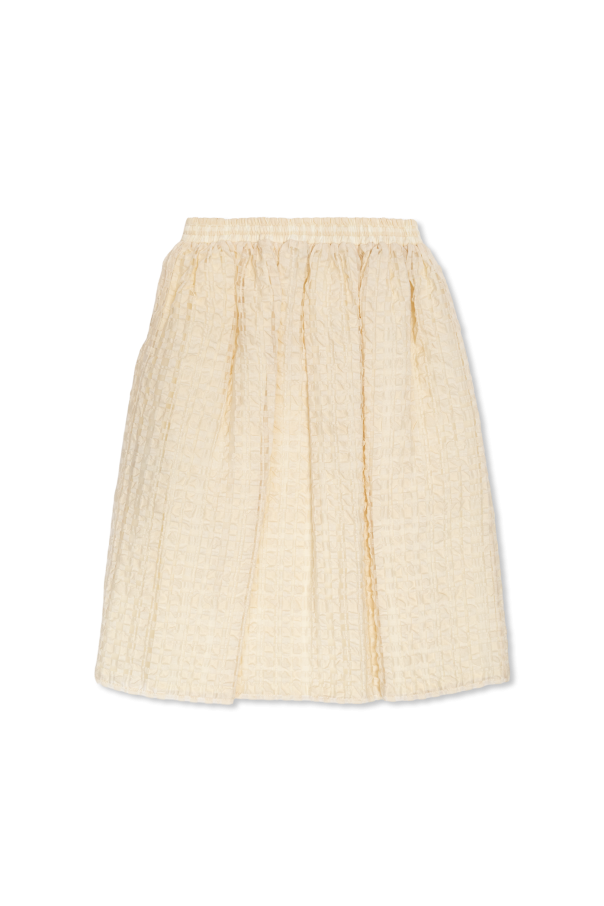 Versace Kids Dress with decorative bow-shaped appliqué