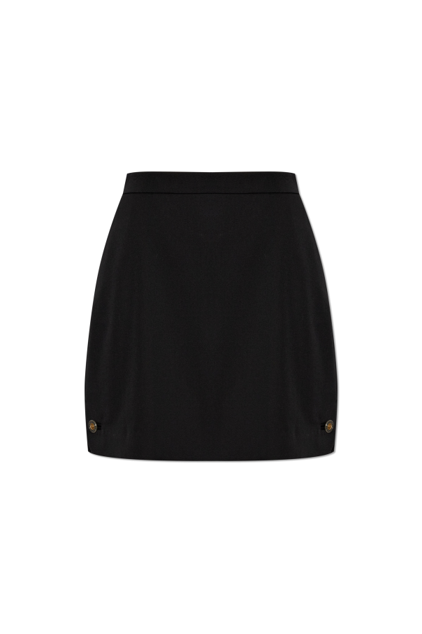 Short wool skirt od Versace