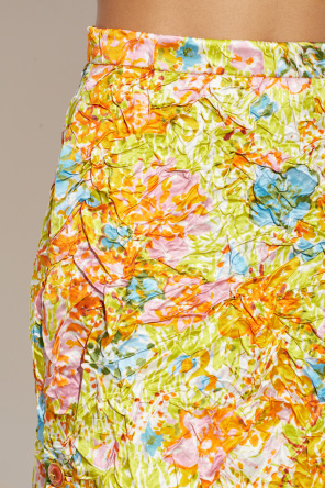 Versace Short skirt with crinkling