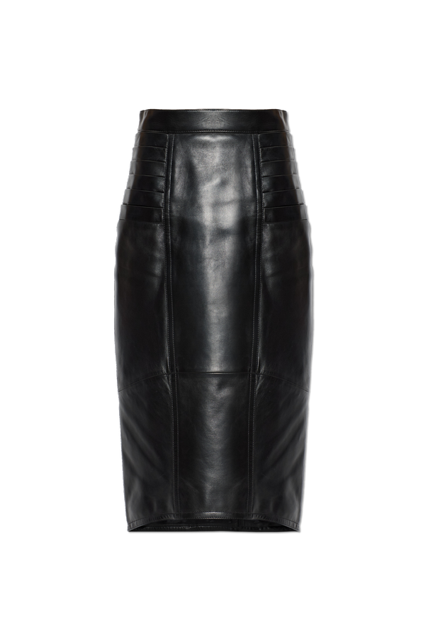 Leather skirt od Versace