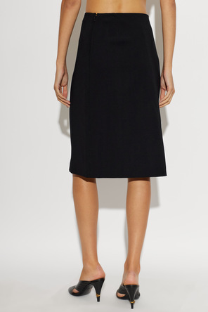 Versace Skirt with decorative side buttons