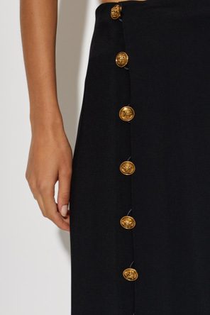 Versace Skirt with decorative side buttons