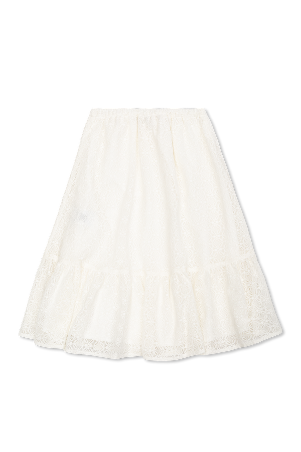 Versace Kids Дантелена пола