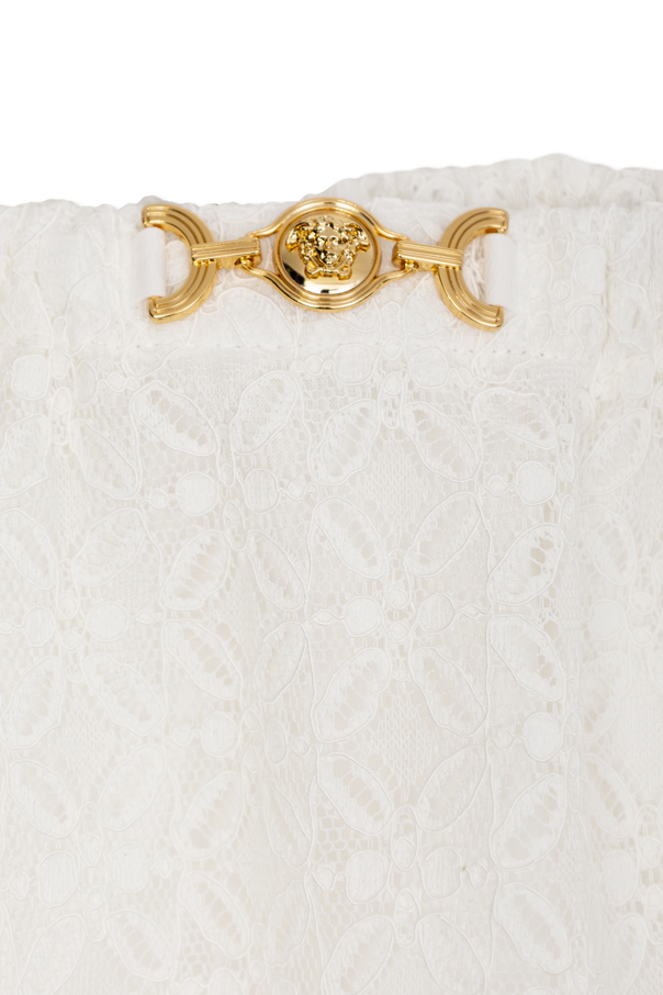 Versace Kids Дантелена пола
