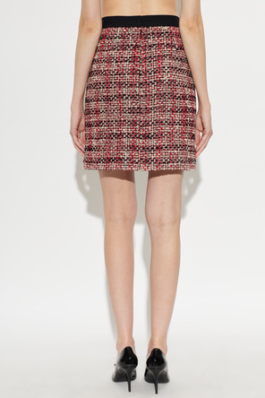 Versace Saia de tweed